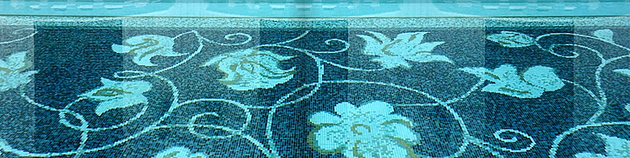 Choosing a Tile for your Custom Mosaic Hot Tub
